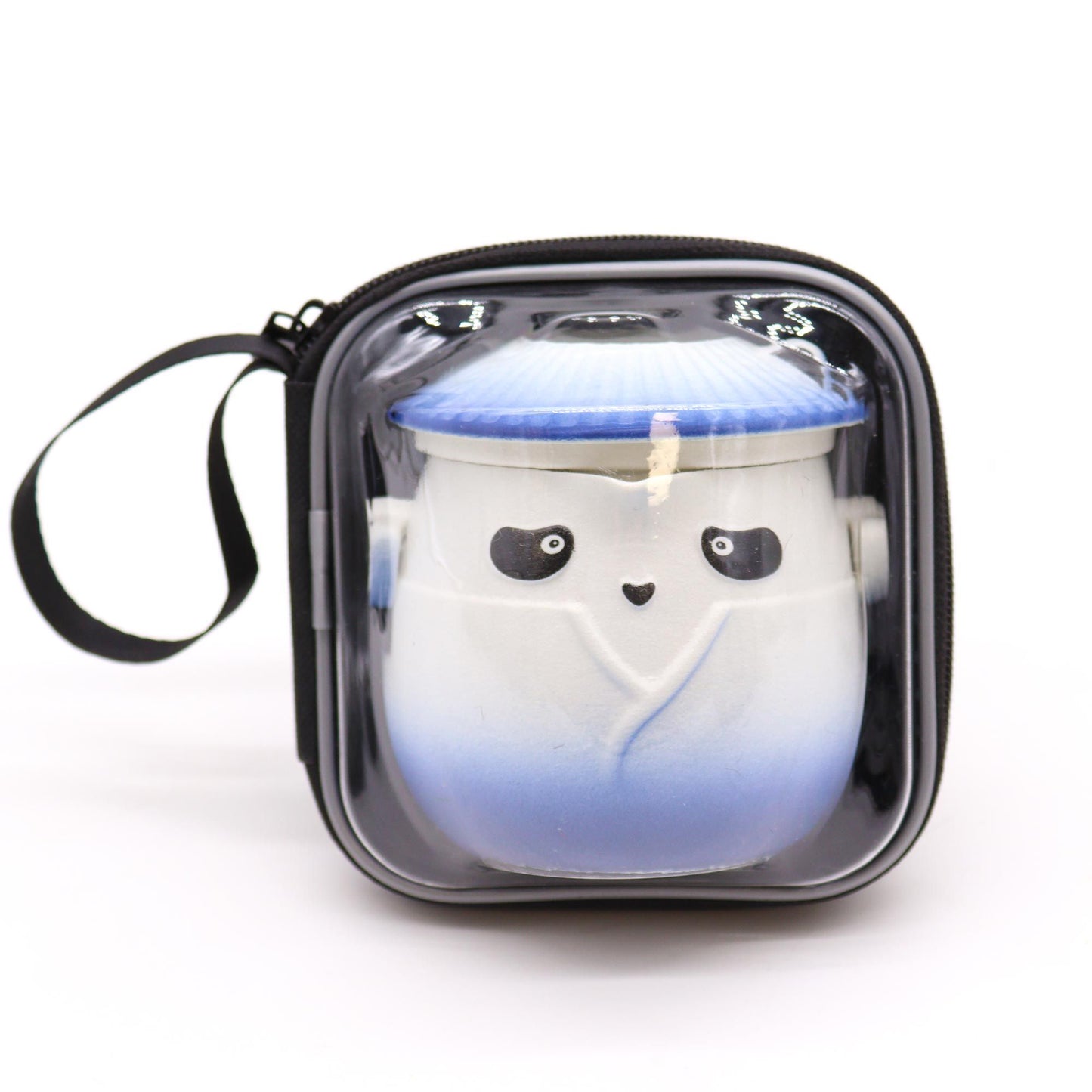 Panda Teekannen-Set - Reise-Set (Sky Blue)