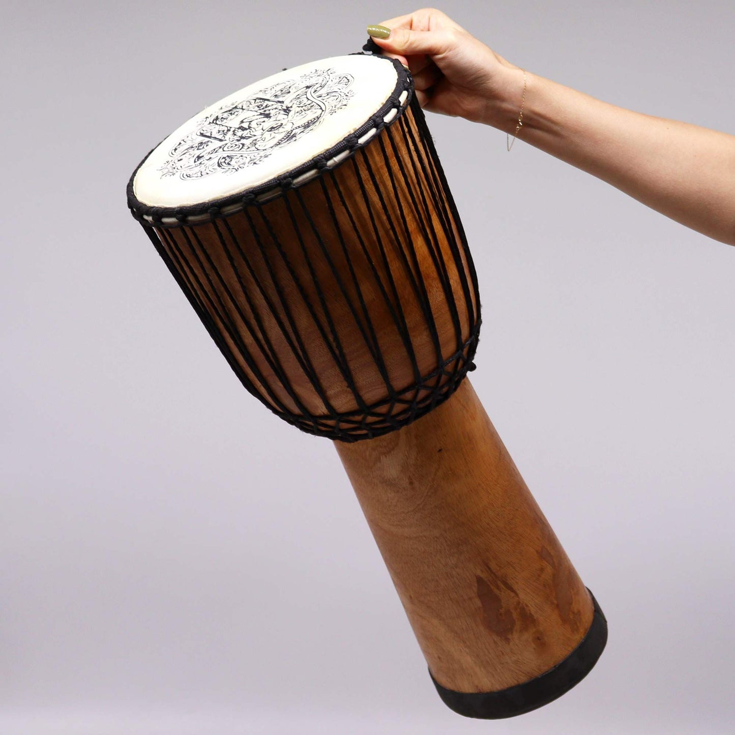 Djembé-Trommel - Hamsa (50cm)