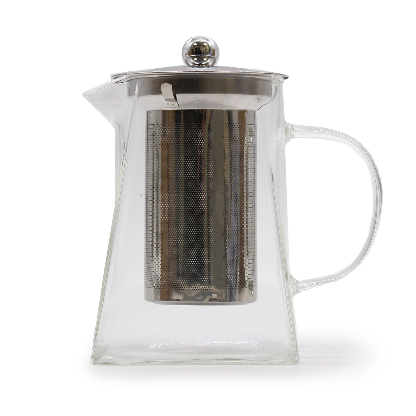 Glas-Teekanne mit Infuser - Tower Shape (780ml)