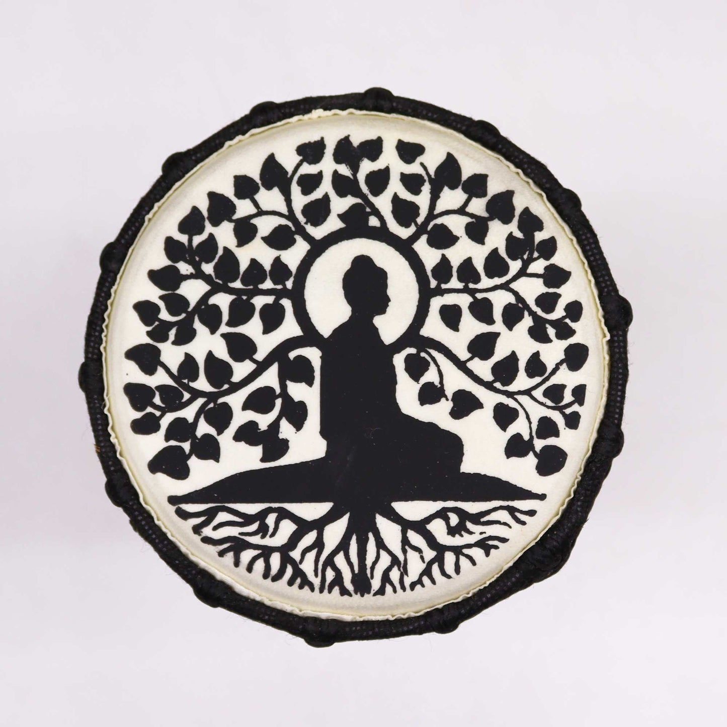 Djembé-Trommel - Buddha (25cm)