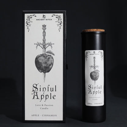 Ancient Witch-Reinigungskerze - Sinful Apple (20cm)