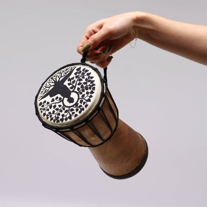 Djembé-Trommel - Buddha (25cm)