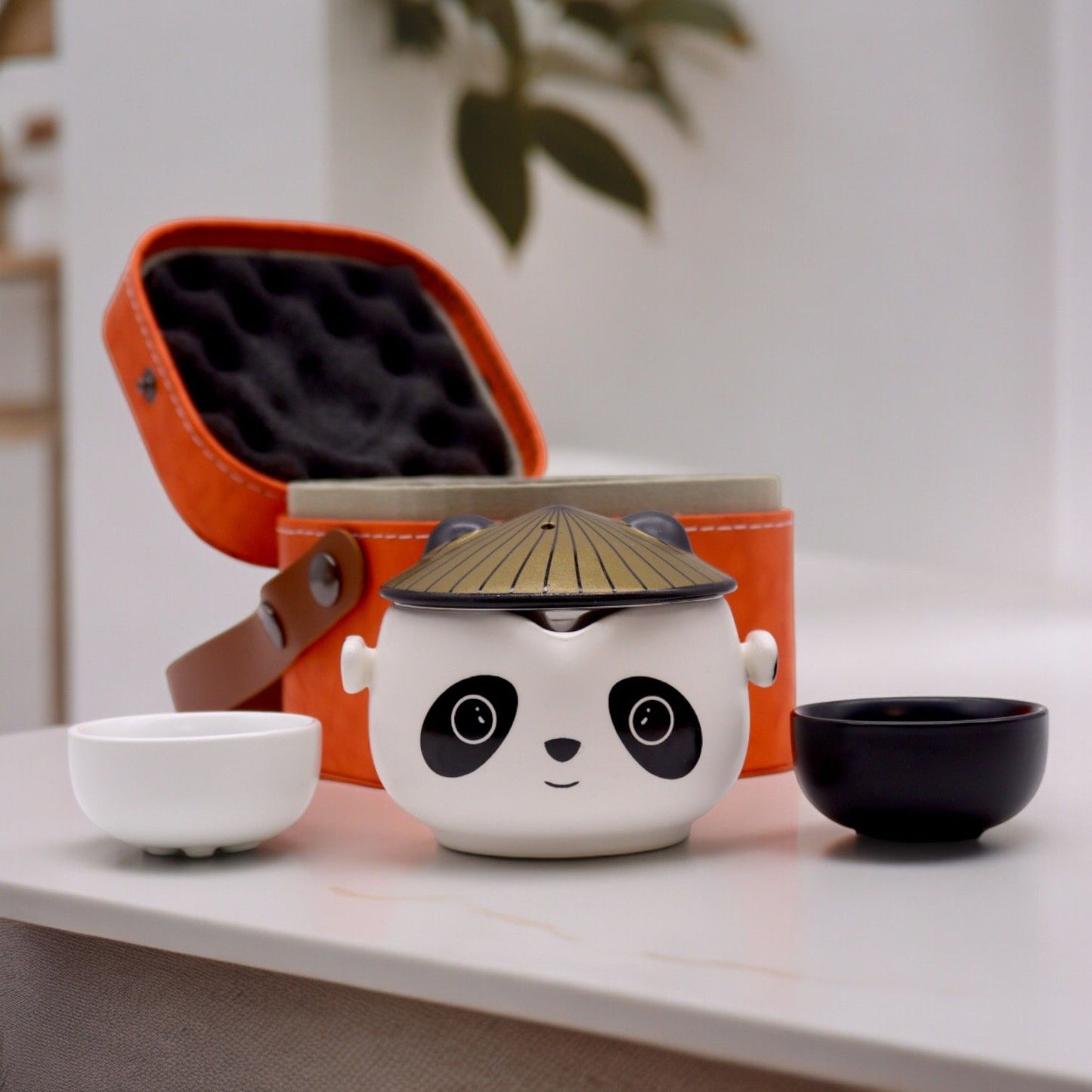 Kung Fu Panda Teeset - Reise-Set (zwei Tassen)