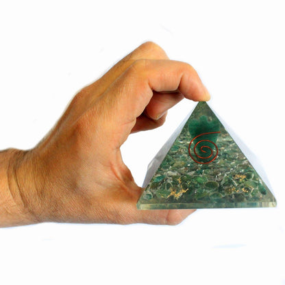 Orgonit Pyramide 70mm - Spirale