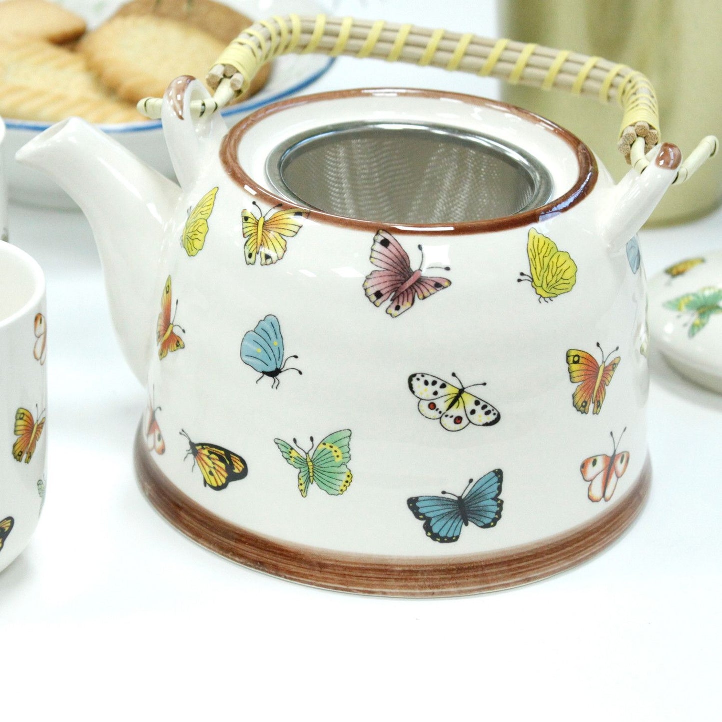 Herbal Teapot Set - Schmetterlinge (850ml)
