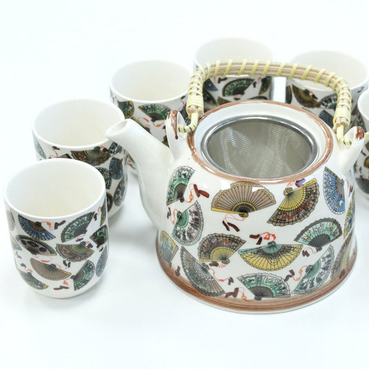 Herbal Teapot Set - China Fächer (850ml)