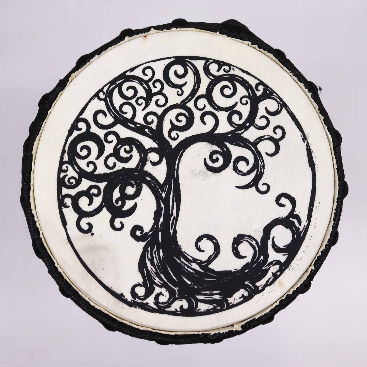 Djembé-Trommel - Lebensbaum (40cm)