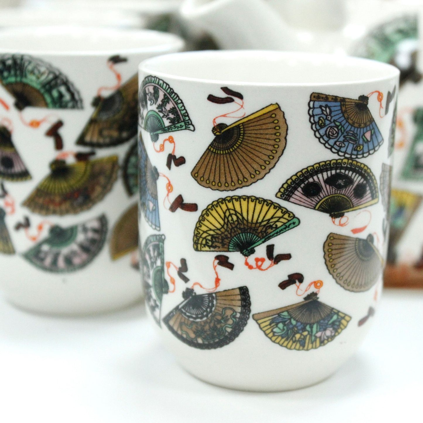 Herbal Teapot Set - China Fächer (850ml)