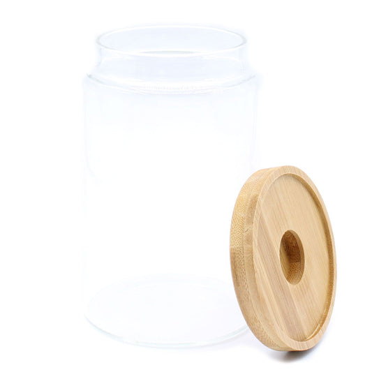 Cottage Bambusglasbehälter (10cm)