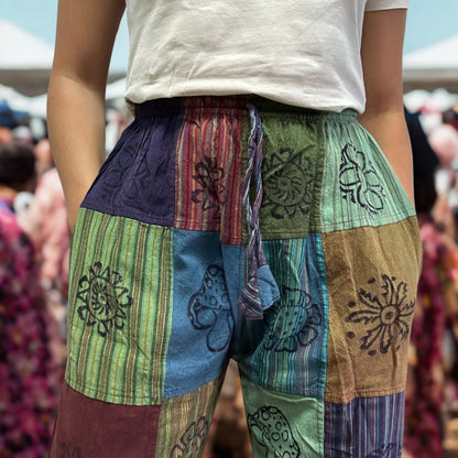 Nomad Sari - Mushroom Pants L/XL Grüne Töne