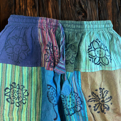 Nomad Sari - Mushroom Pants S/M Grüne Töne