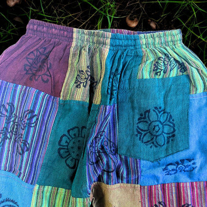 Nomad Sari - Mushroom Pants S/M Grüne Töne
