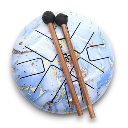 Zungentrommel - Blauer Himmel Om (18cm)