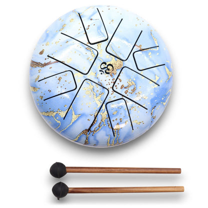Zungentrommel - Blauer Himmel Om (18cm)