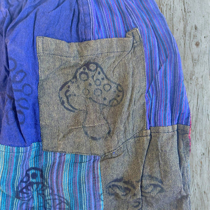 Nomad Sari - Mushroom Pants S/M Lila Töne