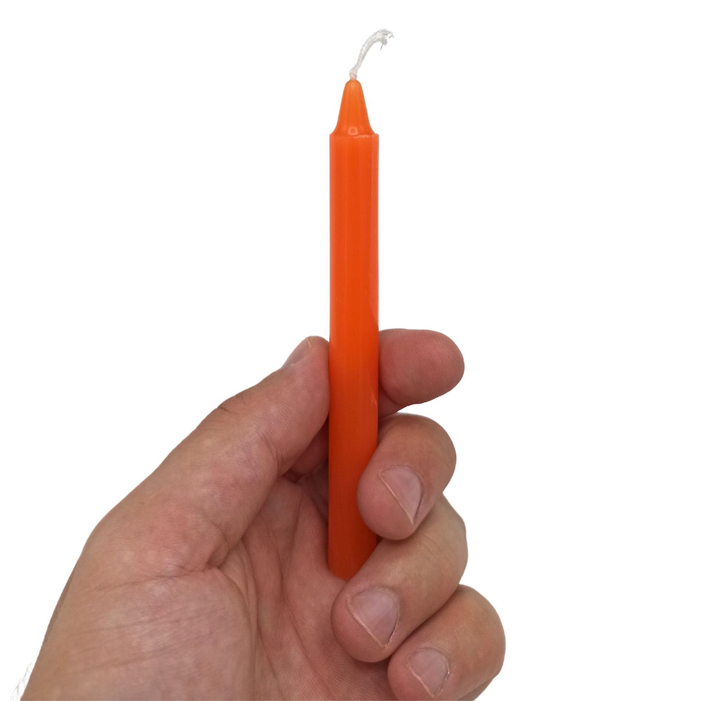 Manifestationskerzen „Sakral-Chakra“ (12er-Pack)
