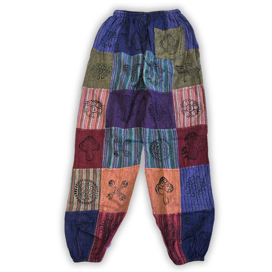 Nomad Sari - Mushroom Pants S/M Lila Töne