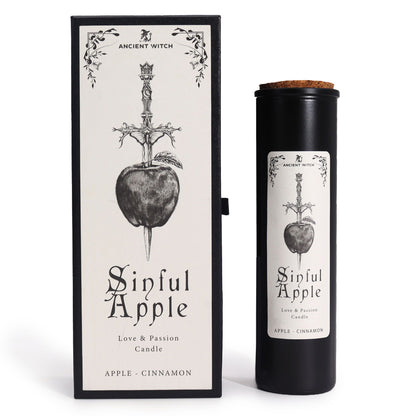 Ancient Witch-Reinigungskerze - Sinful Apple (20cm)
