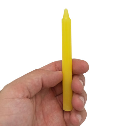 Manifestationskerzen „Solarplexus-Chakra“ (12er-Pack)