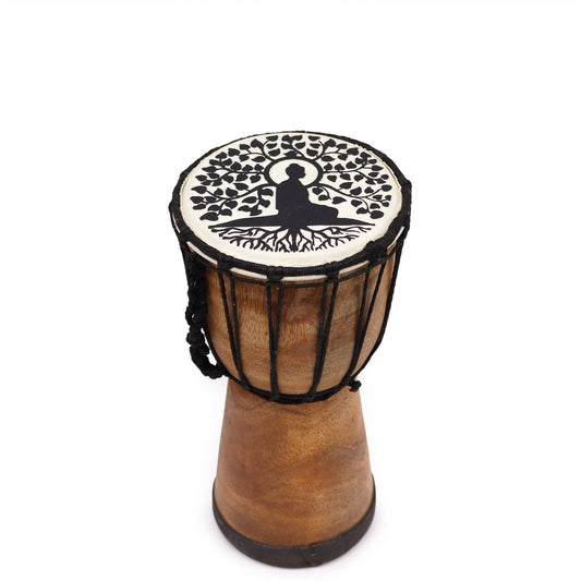 Djembé-Trommel - Buddha (25cm)
