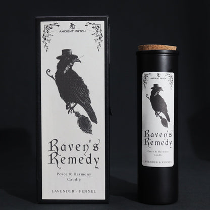Ancient Witch-Reinigungskerze - Ravens' Remedy (20cm)