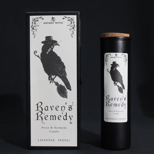 Ancient Witch-Reinigungskerze - Ravens' Remedy (20cm)