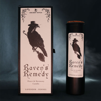Ancient Witch-Reinigungskerze - Ravens' Remedy (20cm)
