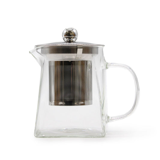 Glas-Teekanne mit Infuser - Tower Shape (350ml)