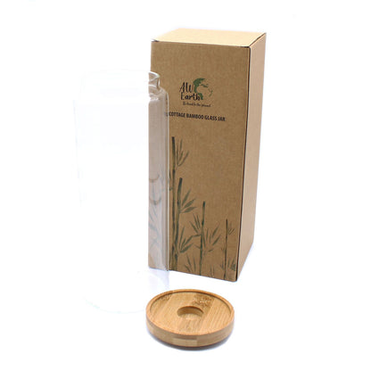 Cottage Bambusglasbehälter (20cm)