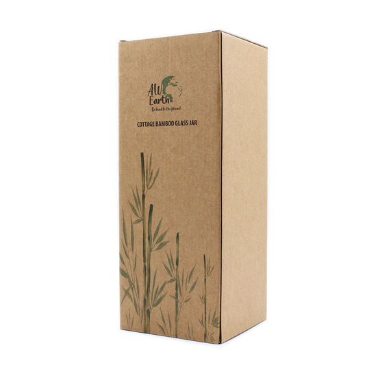 Cottage Bambusglasbehälter (25cm)