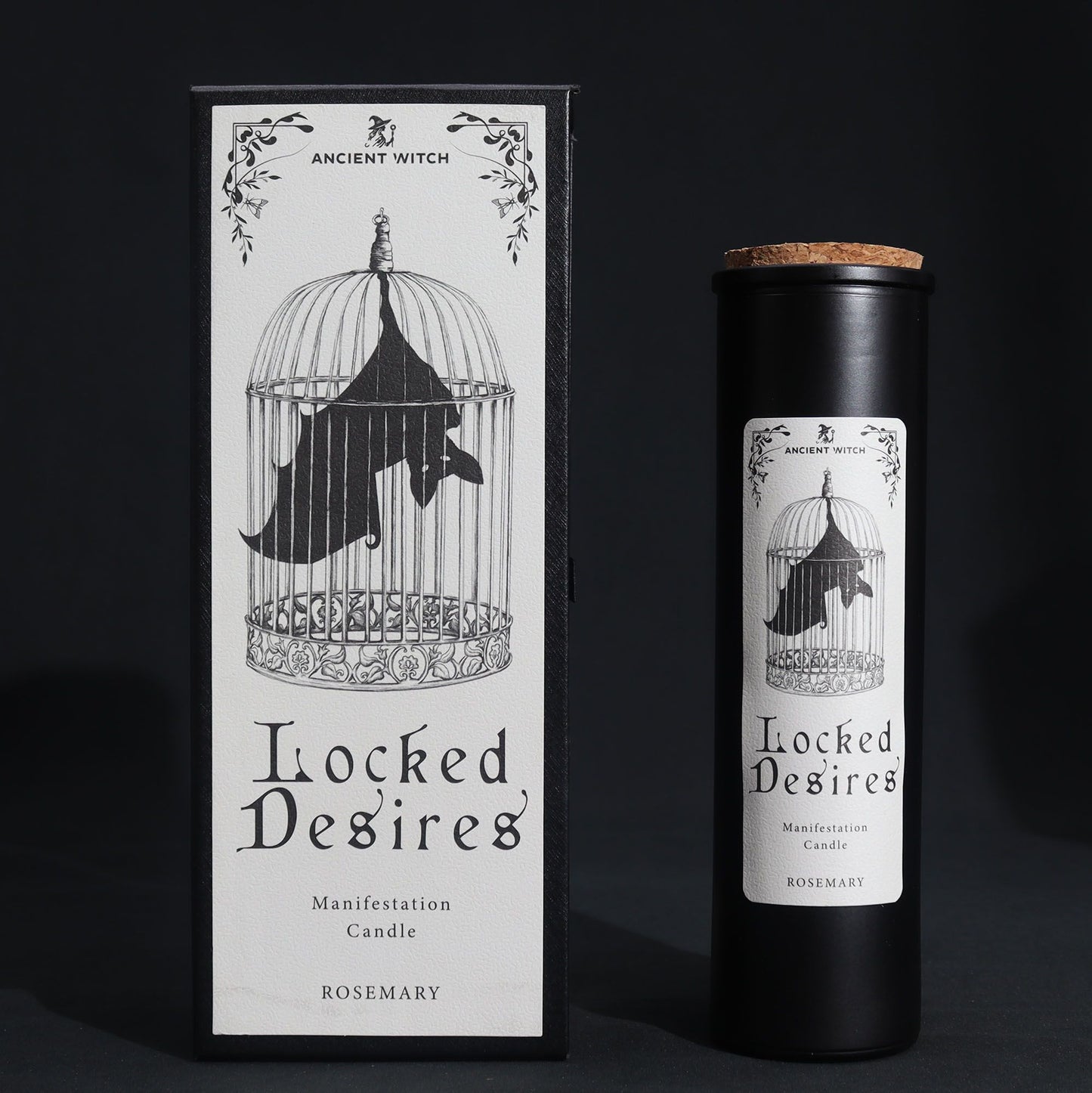Ancient Witch-Reinigungskerze - Locked Desires (20cm)
