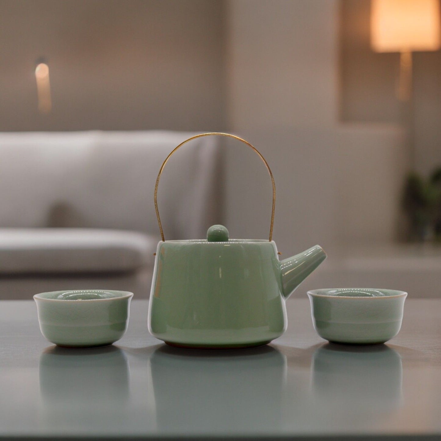 Herbal Teapot Set - Jade (200ml)