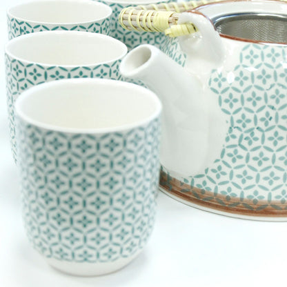 Herbal Teapot Set - Grünes Mosaik (850ml)