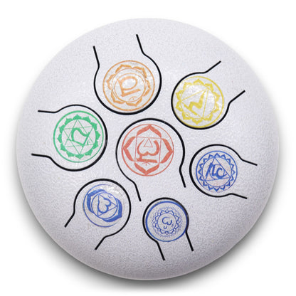 Zungentrommel - 7 Chakra (17x13cm)