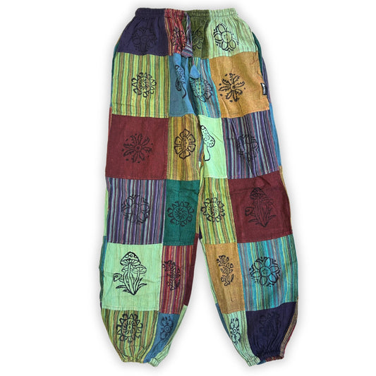 Nomad Sari - Mushroom Pants L/XL Grüne Töne